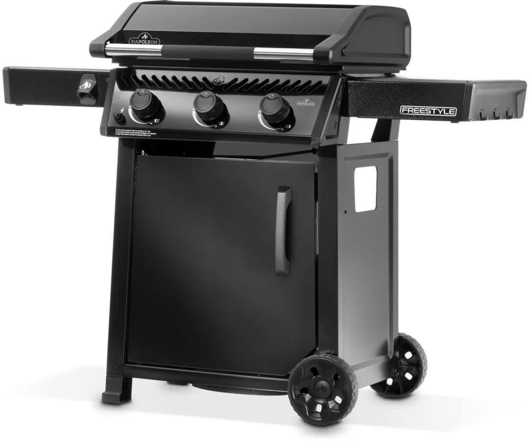 Napoleon Freestyle Gas Plancha 3 Branders - Zwart