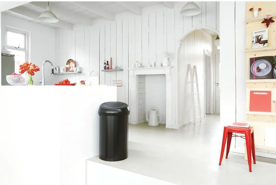 Brabantia Touch Bin Prullenbak 60L - Moonlight Black