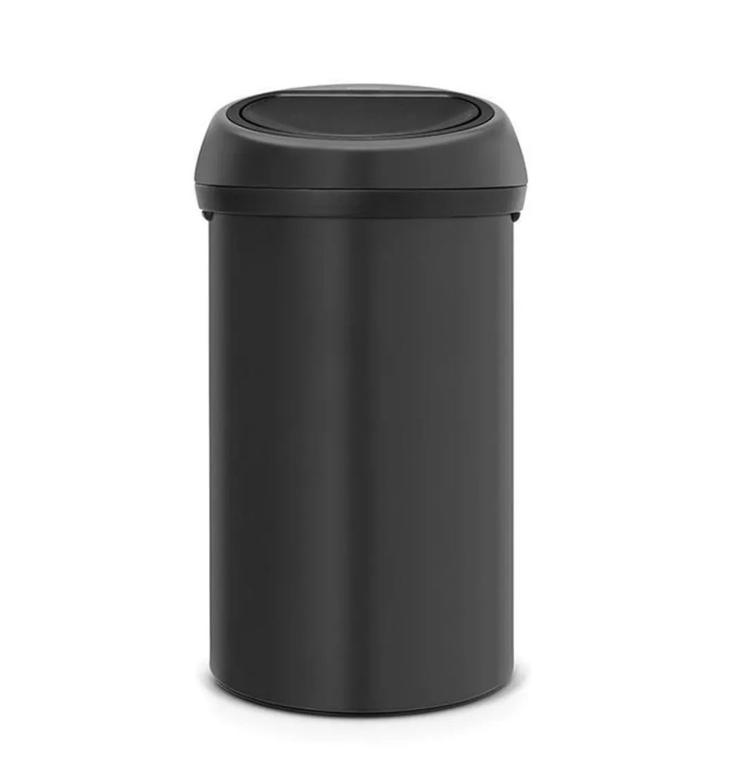 Brabantia Touch Bin Prullenbak 60L - Moonlight Black
