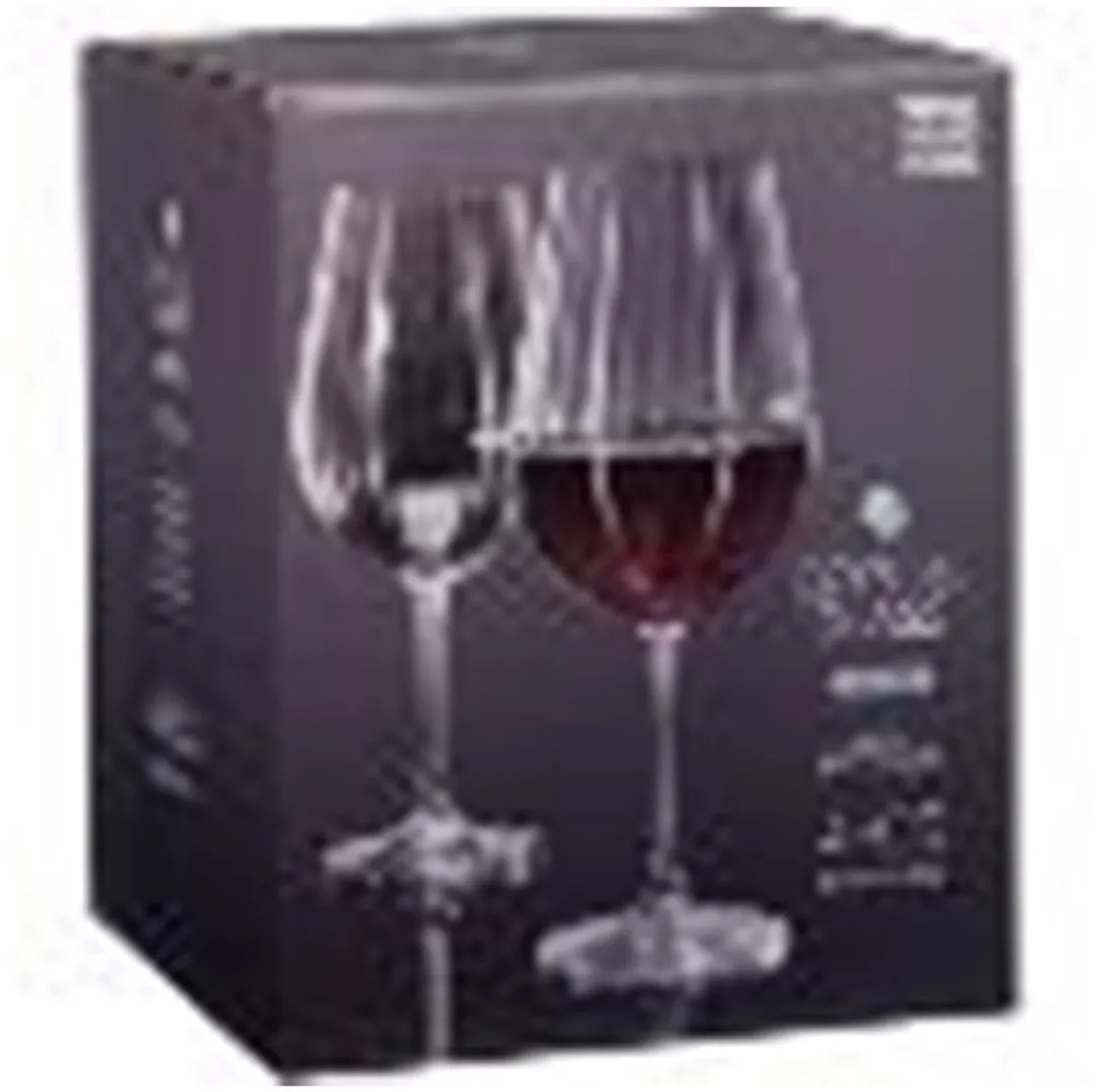 Excellent Houseware Rode Wijnglazen 690ml - 4 Stuks