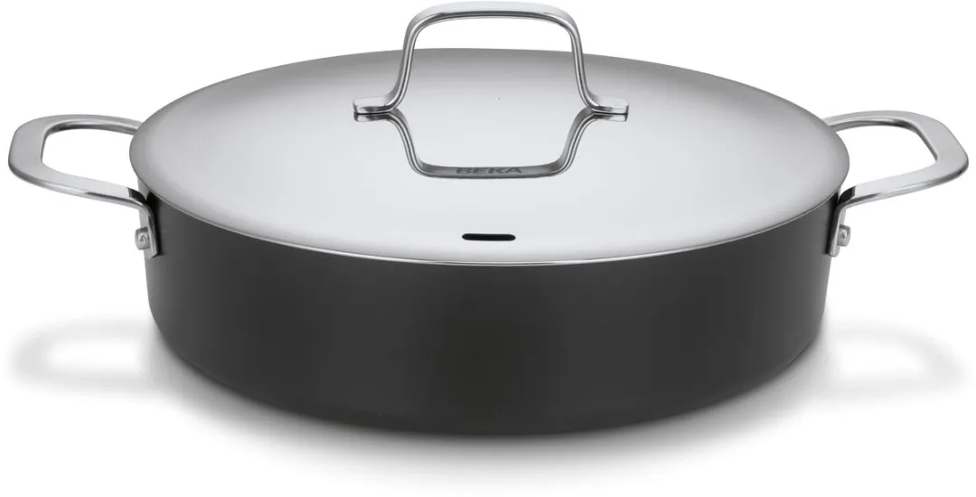 Beka Maestro Alu Hapjespan 28cm - Zwart