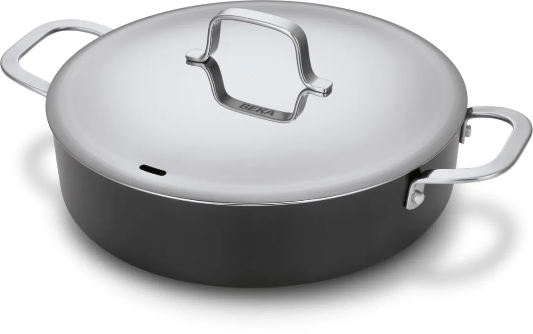 Beka Maestro Alu Hapjespan 28cm - Zwart