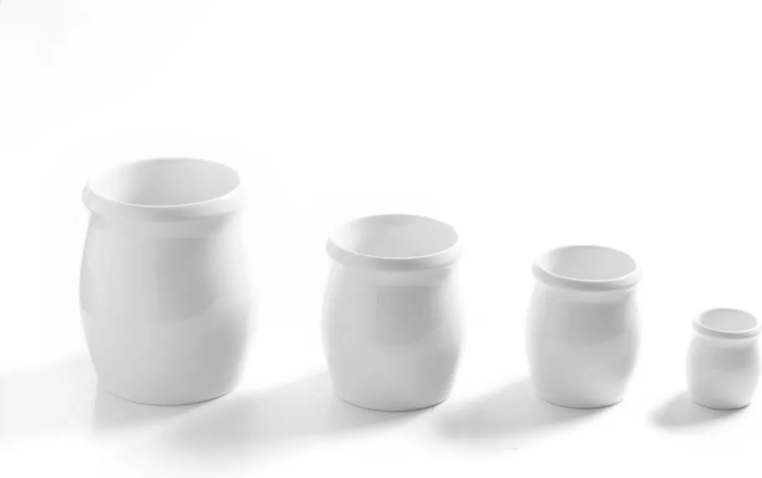 Hendi Dressingpot Porselein 1L - Helder wit