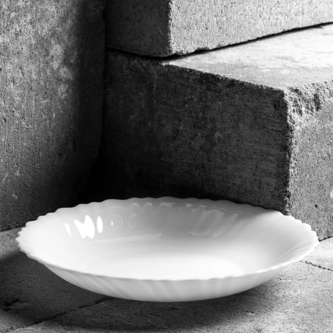Luminarc Feston Bord Diep 21cm - Wit