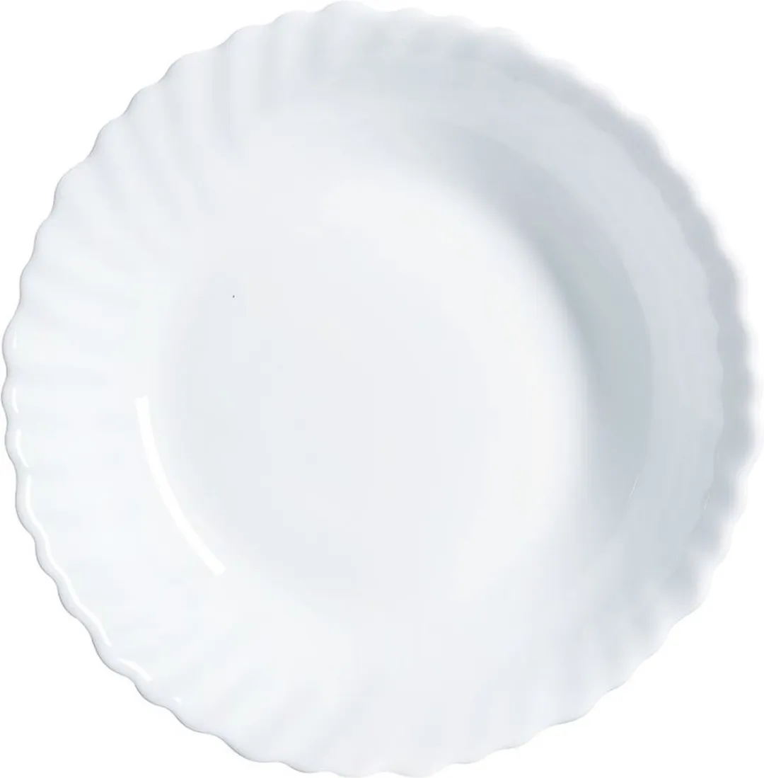 Luminarc Feston Bord Diep 21cm - Wit