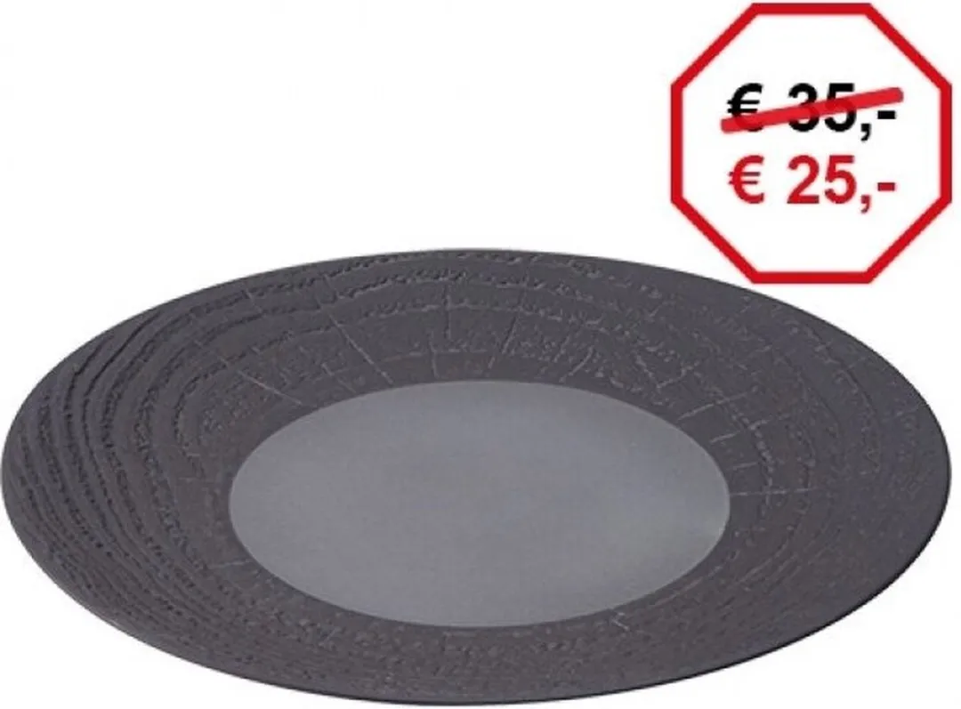 Revol Bord 735095 - Ø26,5cm Antraciet