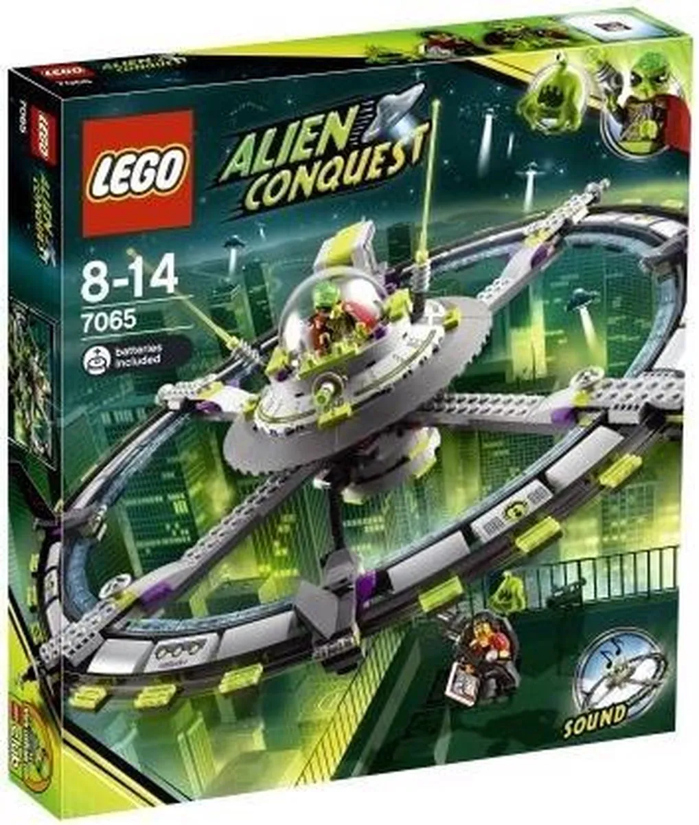 LEGO Alien Conquest Moederschip 7065