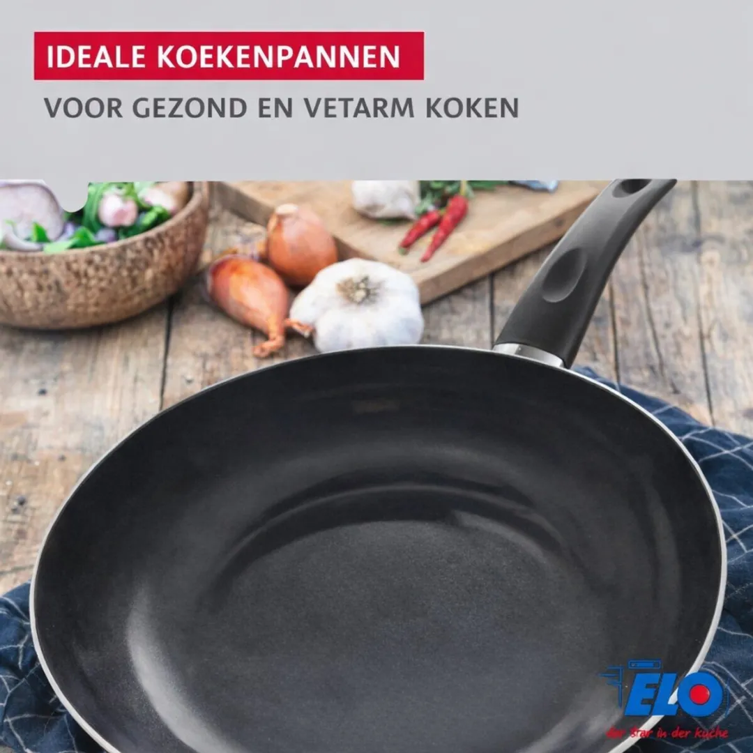 Fackelmann ELO 9730650 Keukenset 6-delig - Inductie - Zwart