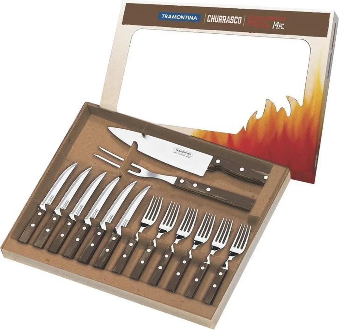 Tramontina Churrasco Bestekset 14-delig