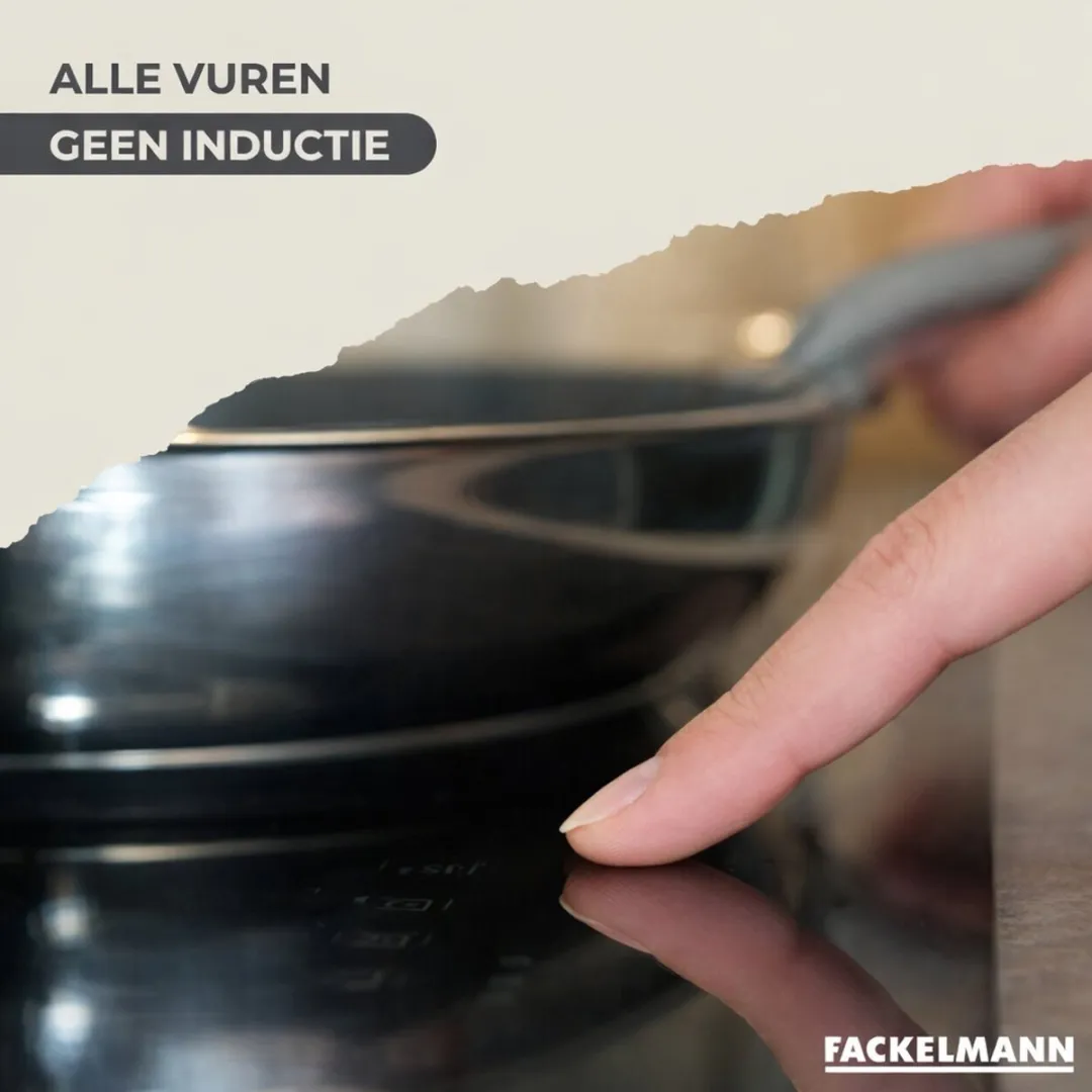 Fackelmann 9355250 Kookset - 5 Pannen 16-24cm - Roestvrijstaal
