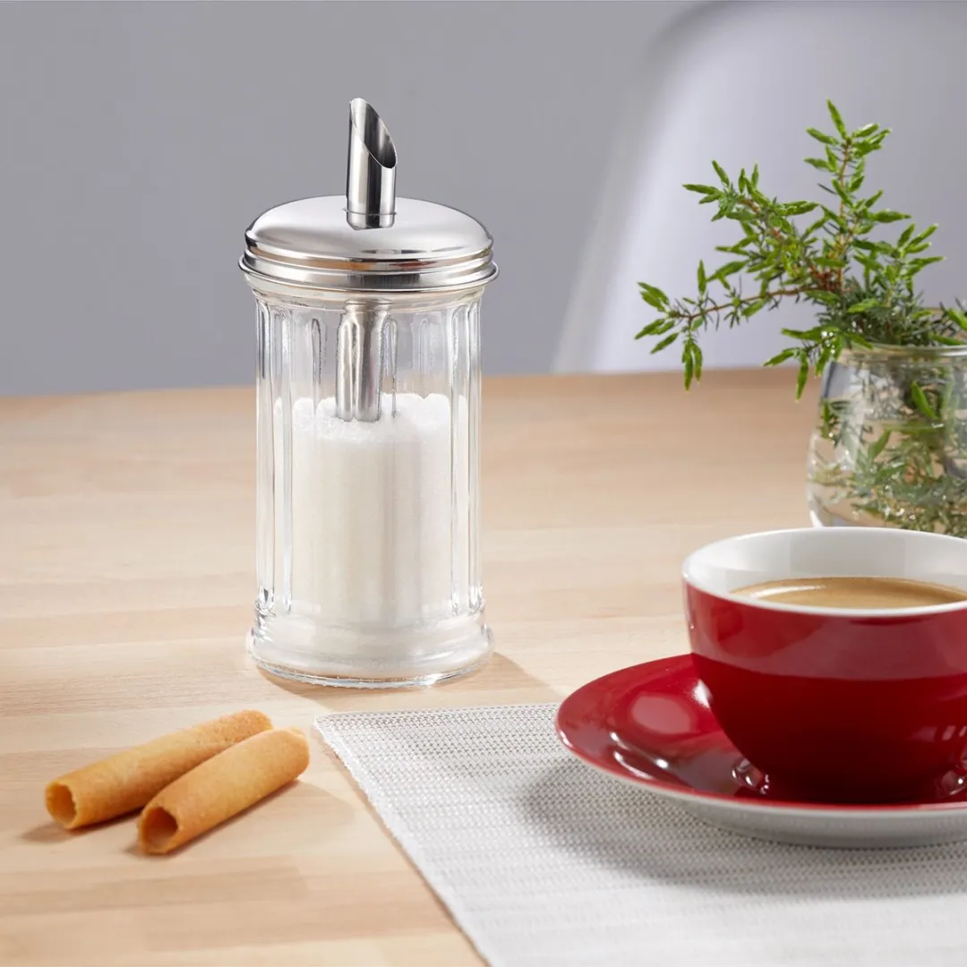 Westmark Suikerdispensers 6x300ml - Glas/roestvrij staal