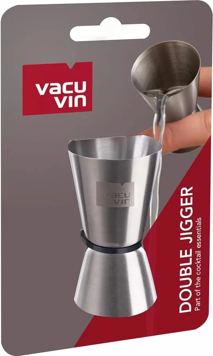 VacuVin Double Jigger RVS - 30ml