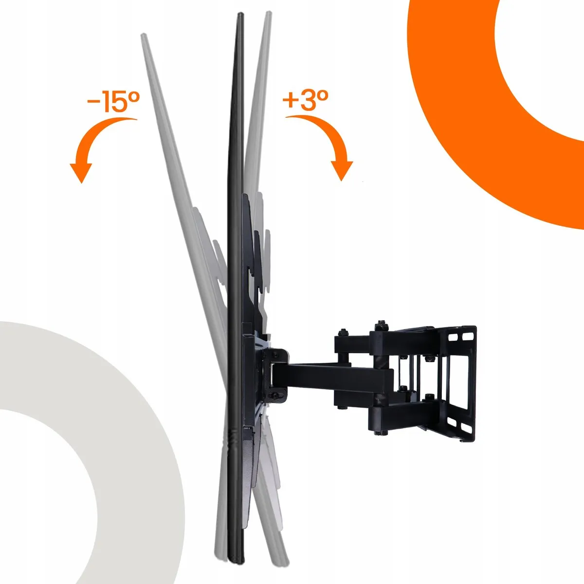 Xiaomi Draaibare Wandsteun Full-Motion 32-70" - VESA 50x50mm