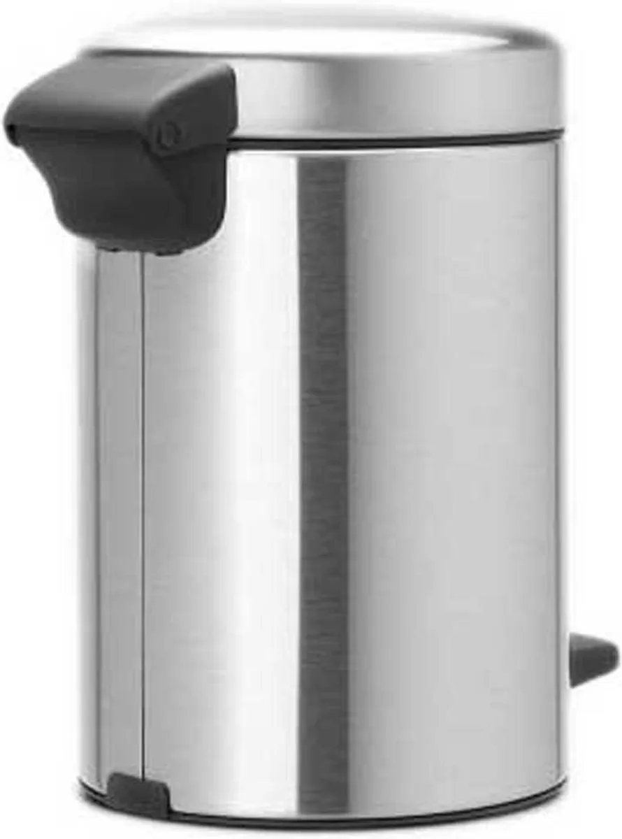 Brabantia NewIcon Prullenbak 3L Matt Steel Fingerprint Proof