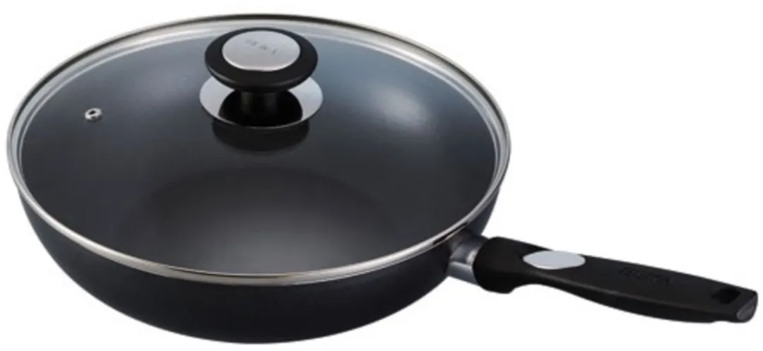 Beka Pro Induc Wokpan - 28 cm - Glazen Deksel