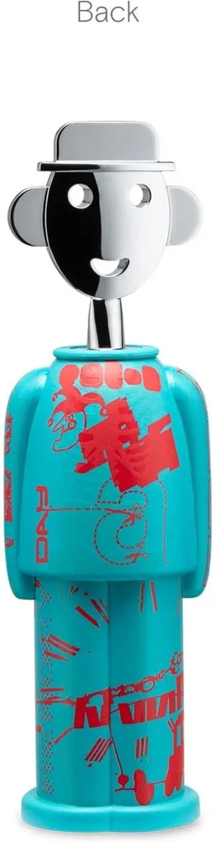 Alessi Kurkentrekker Alessandro M. AM23A - Blauw/Rood - afbeelding 6 van 6
