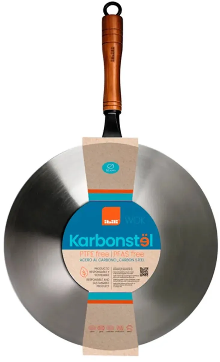 Ibili Wok Goud - 32 cm