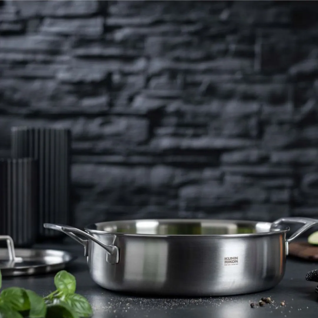Kuhn Rikon Culinary Fiveply Servingpan 4.5L - 28cm - RVS