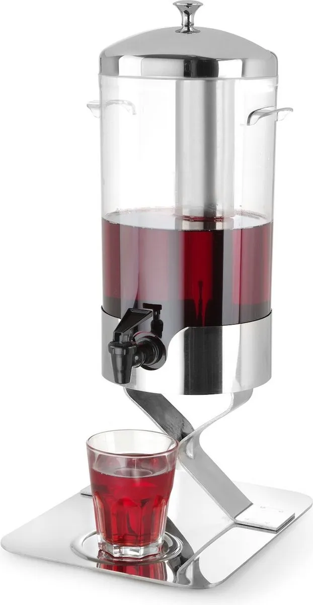 HENDI Sapdispenser 5L - RVS - Met ijsblokjeskoeling