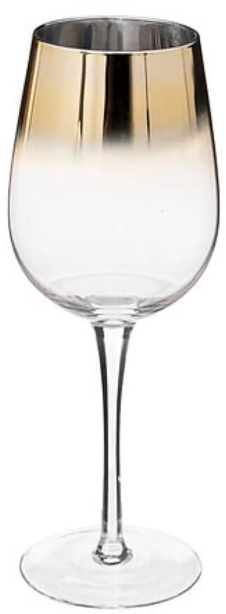 Excellent Houseware Secret de Gourmet Wijnglazen Gold - 12 Stuks