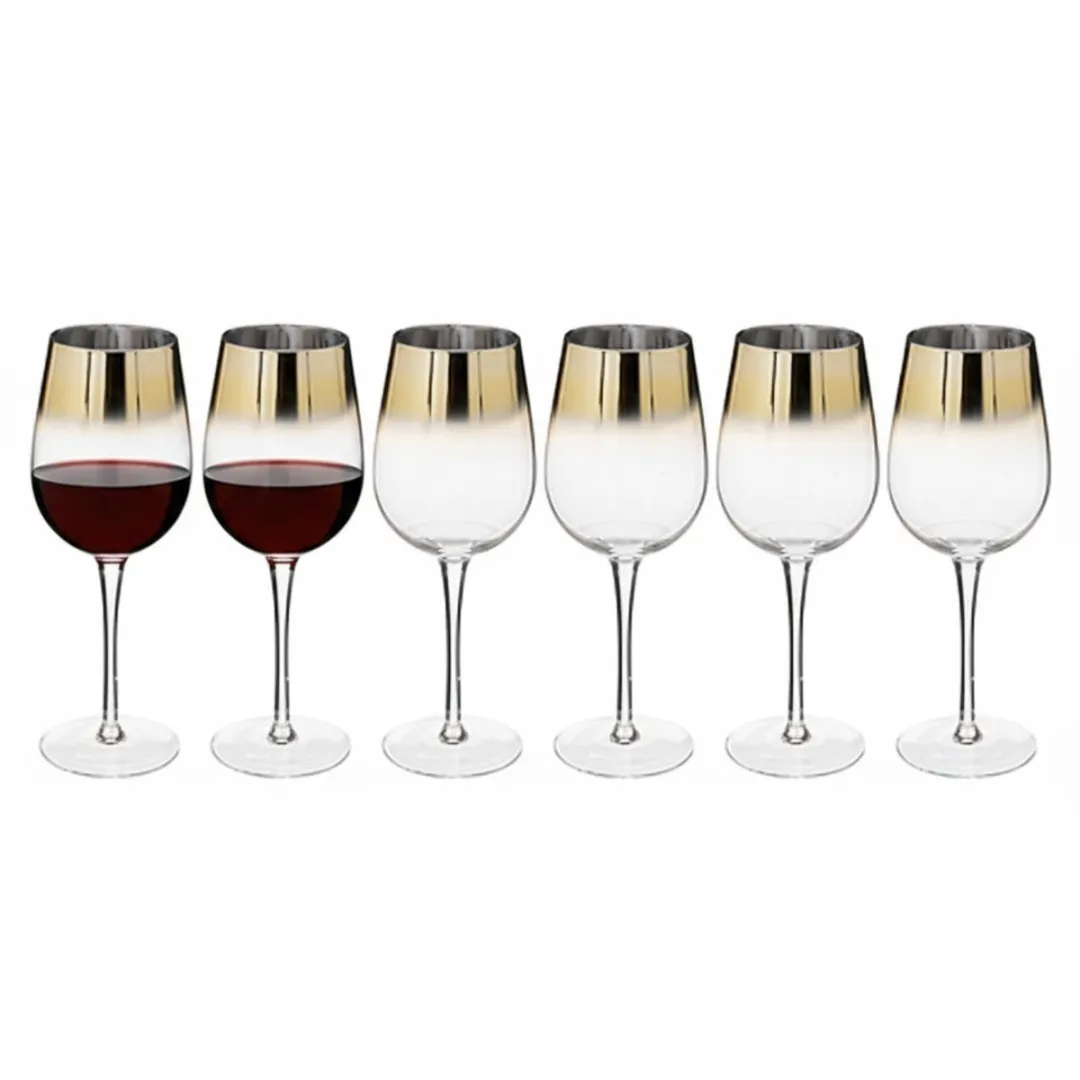 Excellent Houseware Secret de Gourmet Wijnglazen Gold