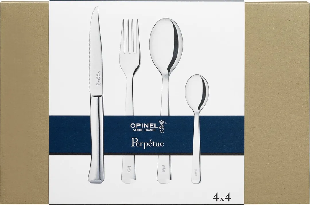 Opinel Perpétue Bestekset 16-delig - RVS