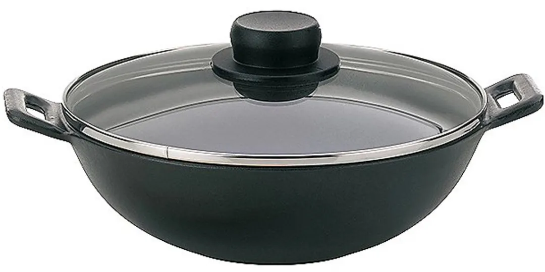 Kela Wokset 5-delig Mini 24cm - Zwart