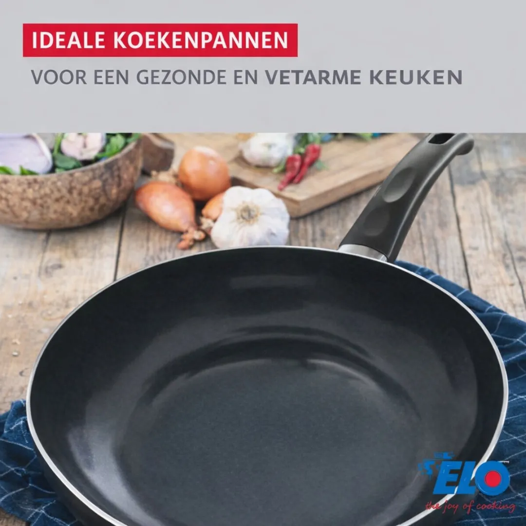 Fackelmann Elo 9737250 Keukengerei Set - 3-delig 28/32cm + 24cm - Roestvrij staal