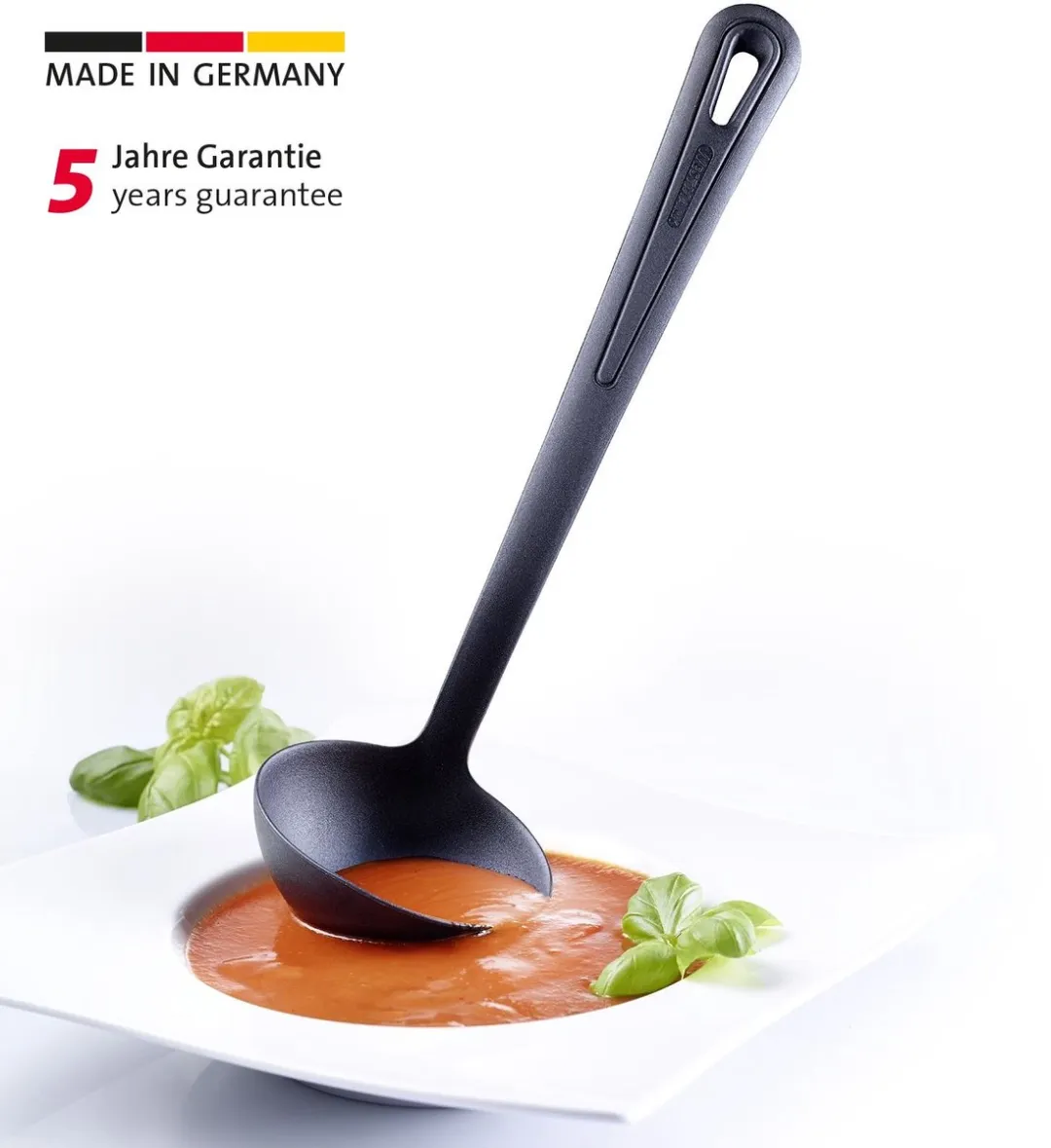 Westmark Soeplepels 31,5cm - 2 Stuks - Zwart