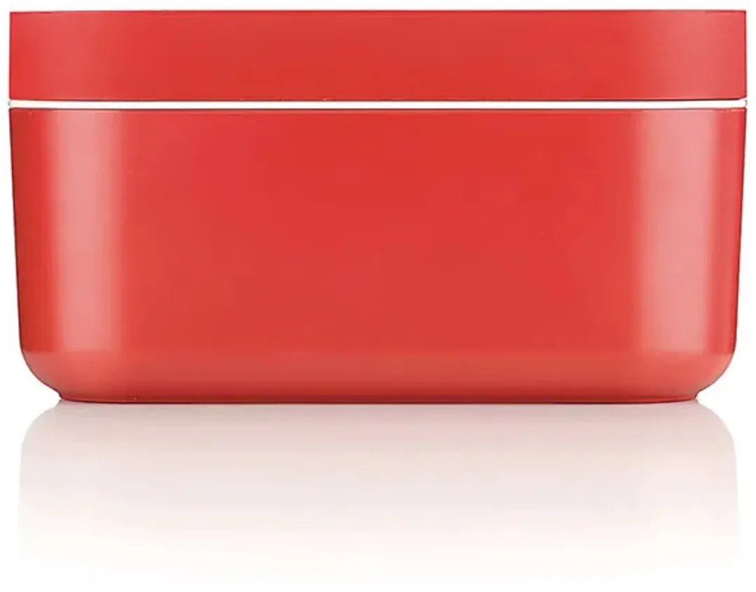 Lékué IJsblokjesvorm met bewaardoos - Red