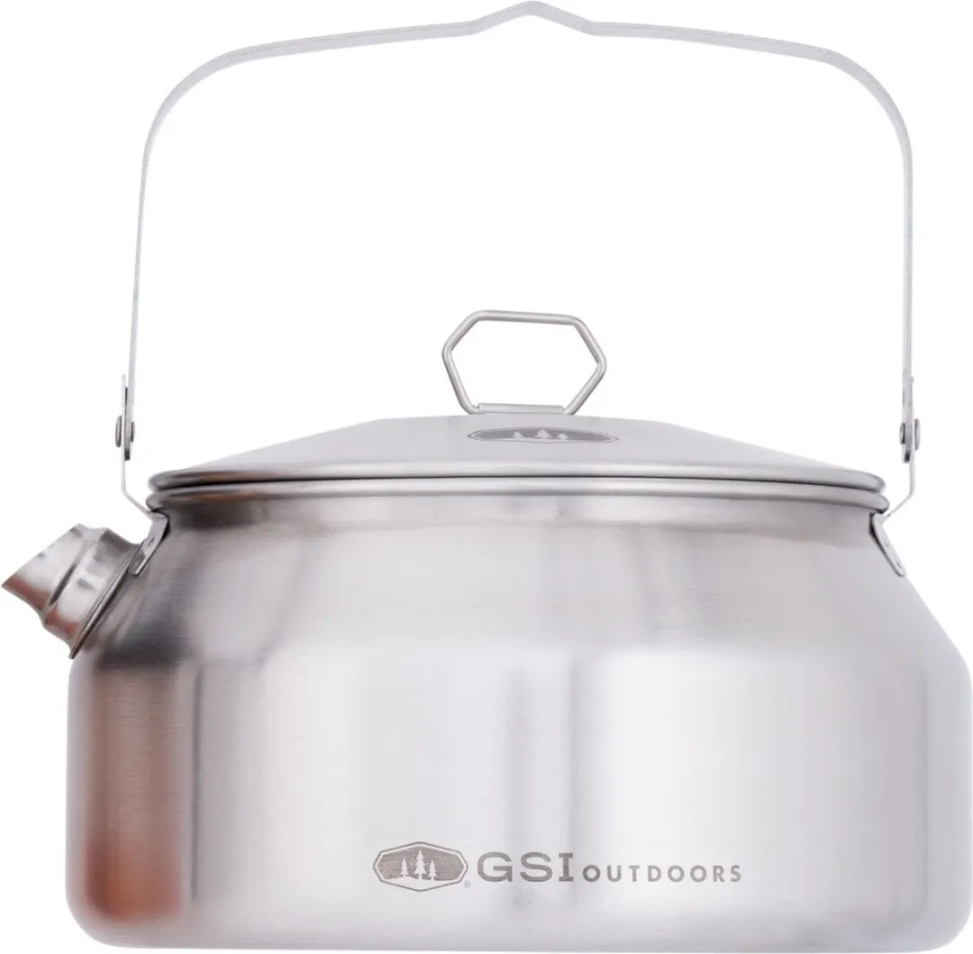 GSI Outdoors Roestvrijstalen Fluitketel 1L - Gas