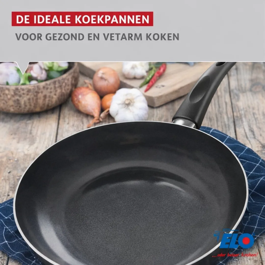 Fackelmann ELO 9741350 Keukenset 5-delig - Inductie - Zwart