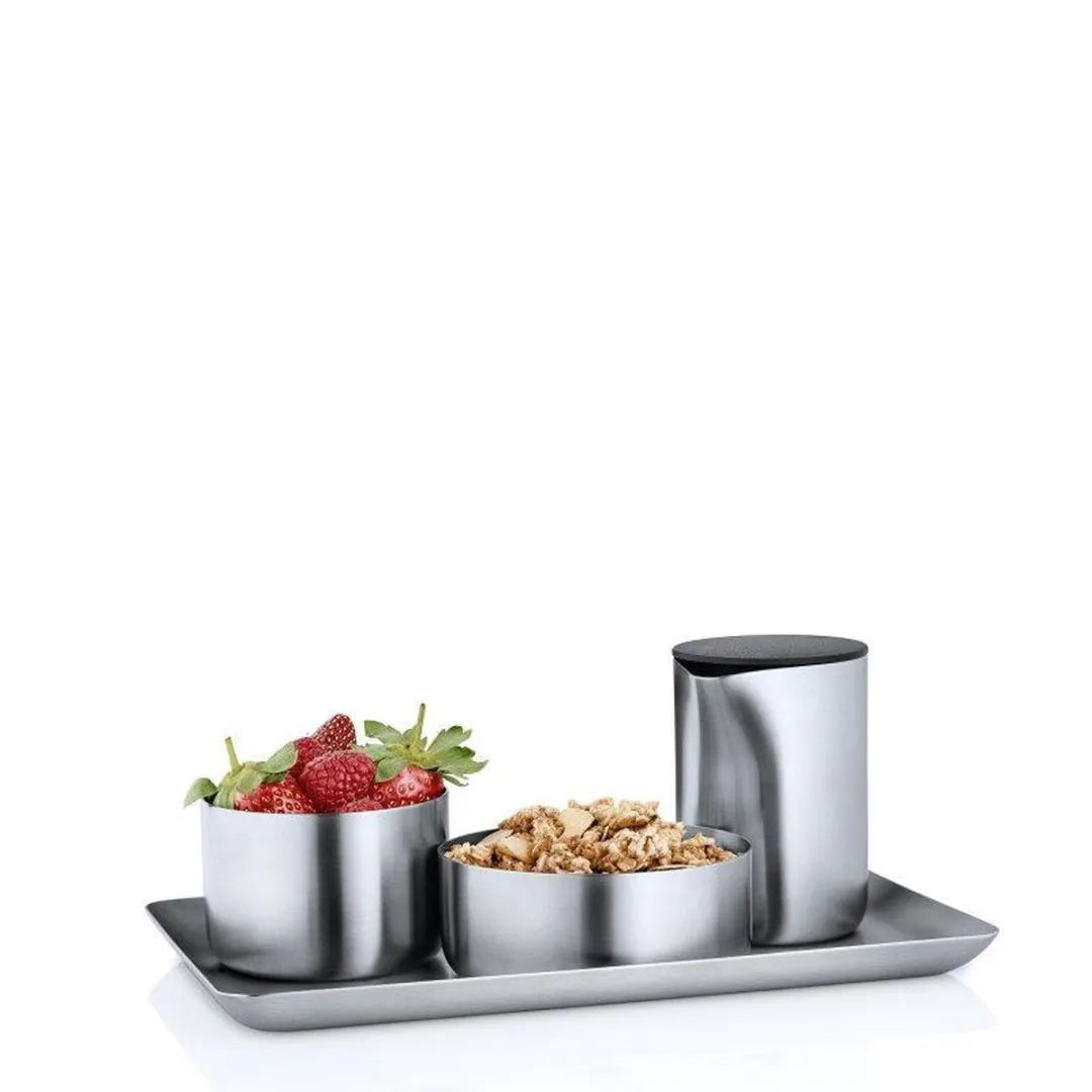 Blomus BASIC Borrelschaal 0.4L - Roestvrijstaal - afbeelding 6 van 6