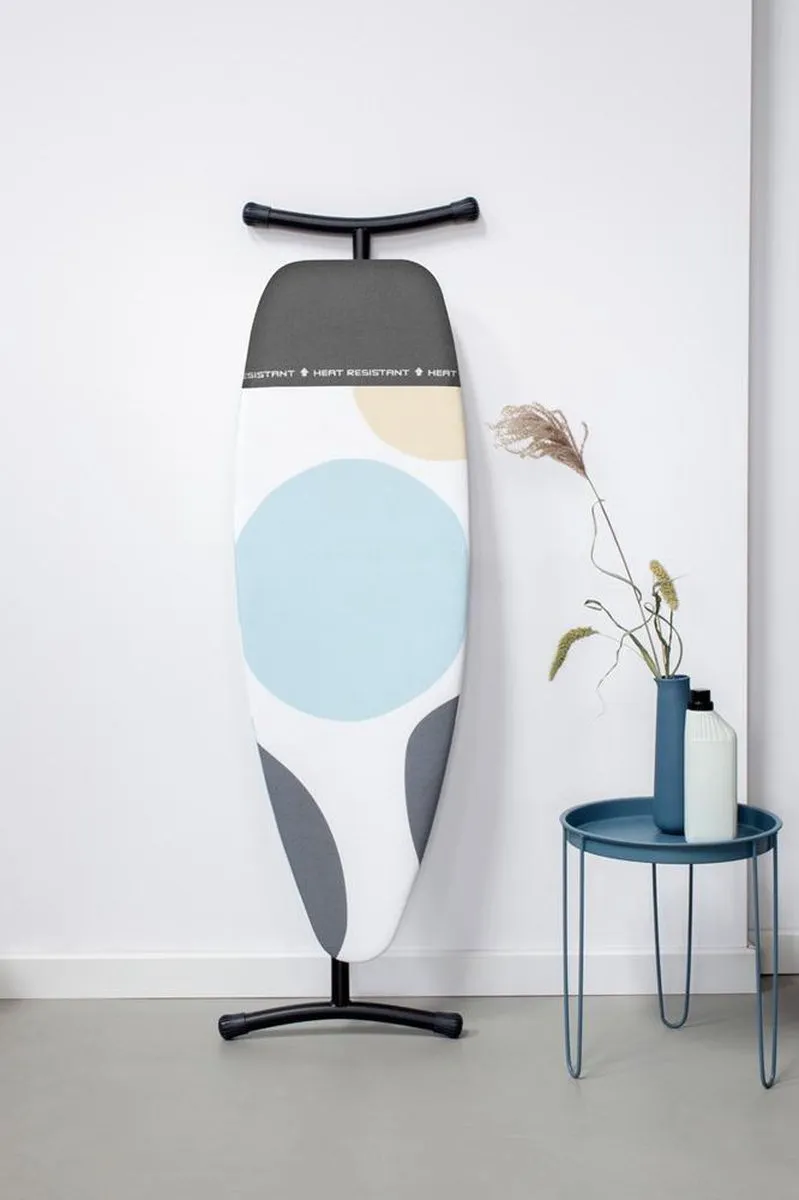 Brabantia Strijkplankhoes D 131523 - 135x45cm - Wit/Grijs/Blauw