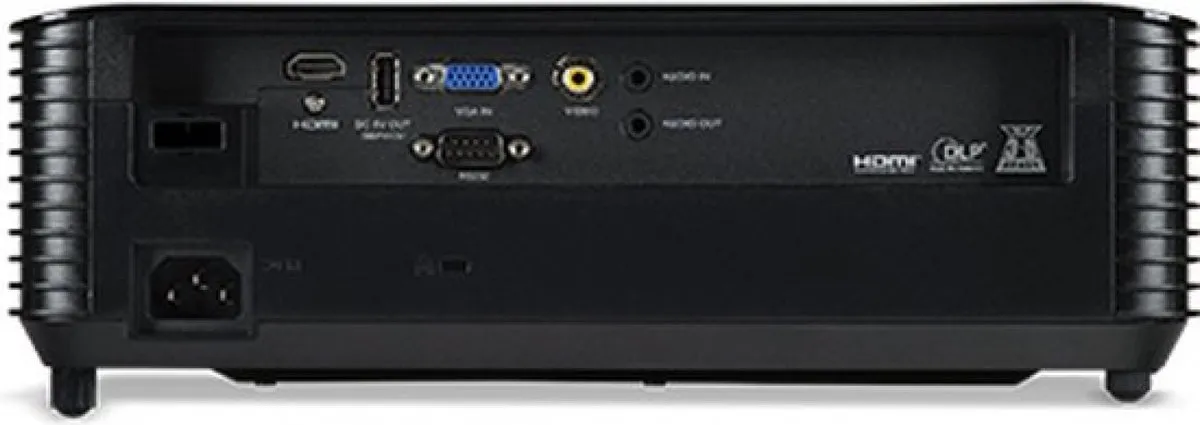 Acer Essential X1128i Beamer - 4500 ANSI Lumen DLP SVGA - Zwart
