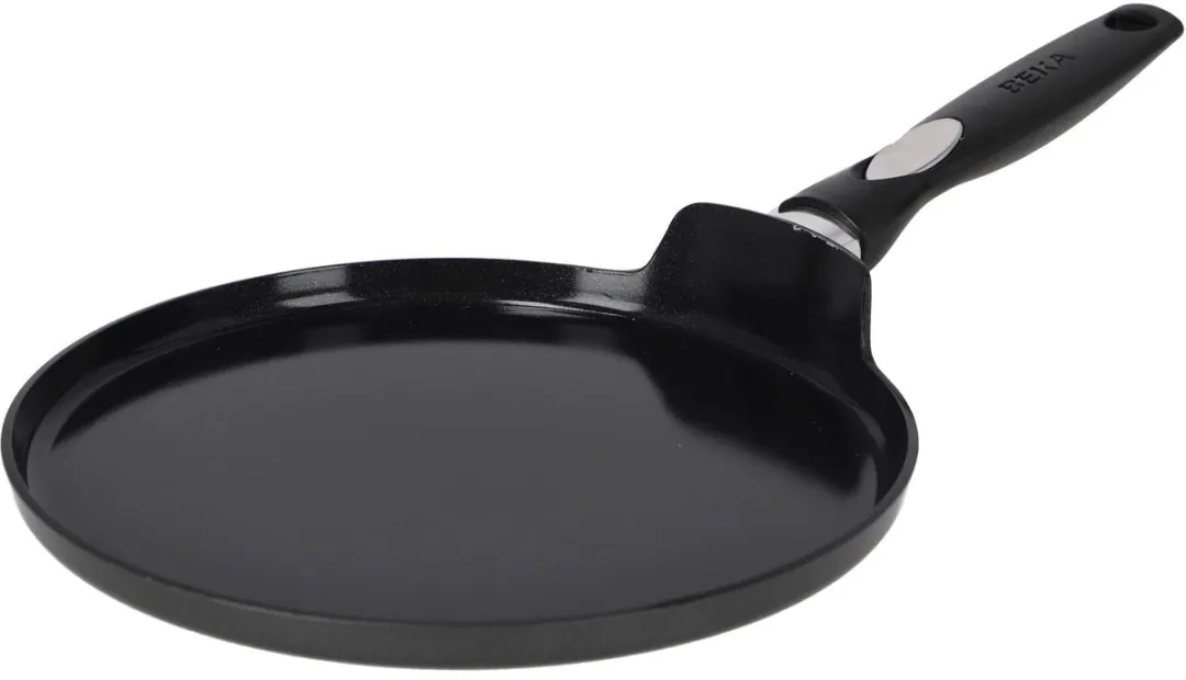 Beka Pro Induc Pannenkoekenpan 24cm - Keramische Antikleeflaag - Zwart
