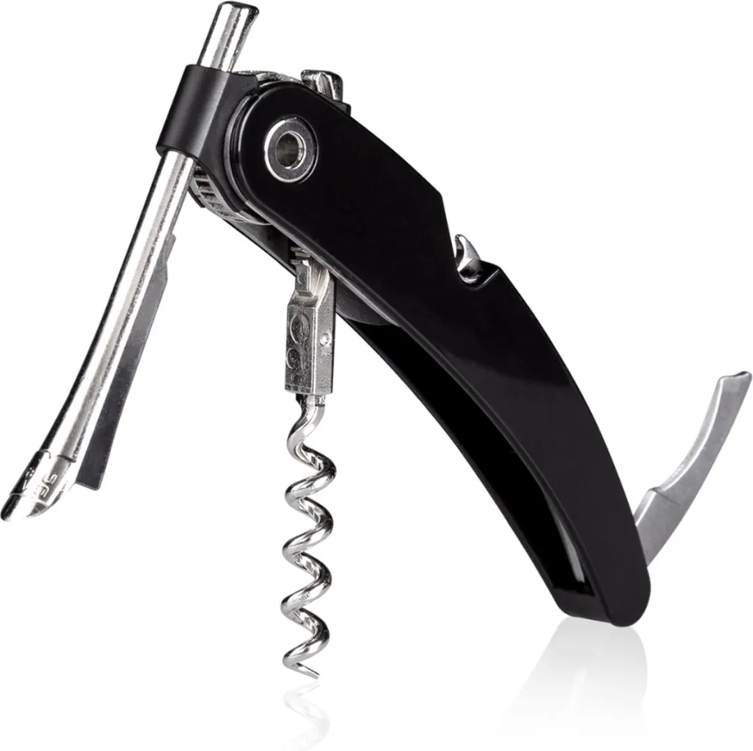 Vacu Vin Kurkentrekker | Single Pull | Zwart