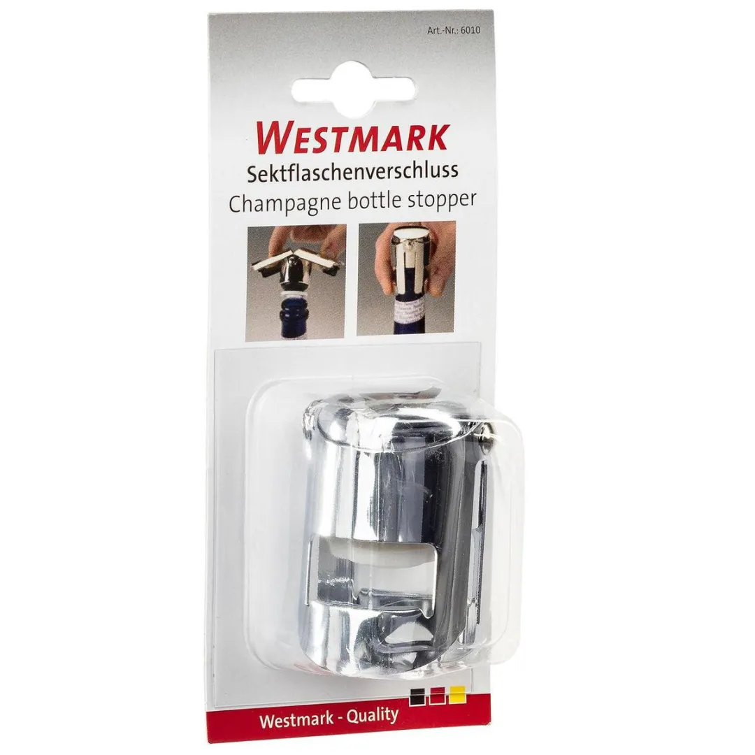 Westmark Champagneflesstop 60102270 - Zilver