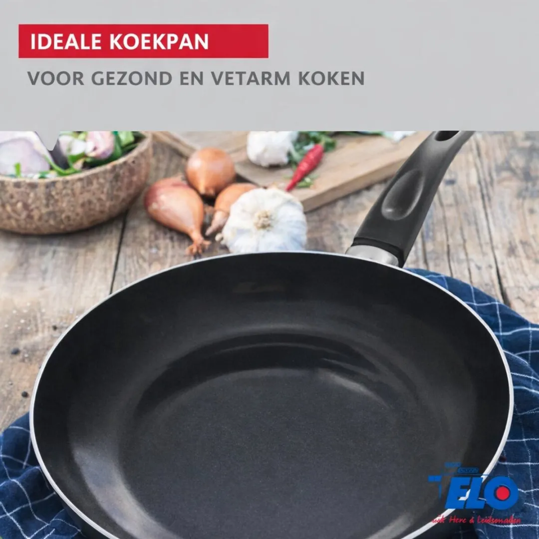 Fackelmann Elo Prima Keukengerei Set 4-delig - 20/28cm & 12/24cm - Roestvrij staal