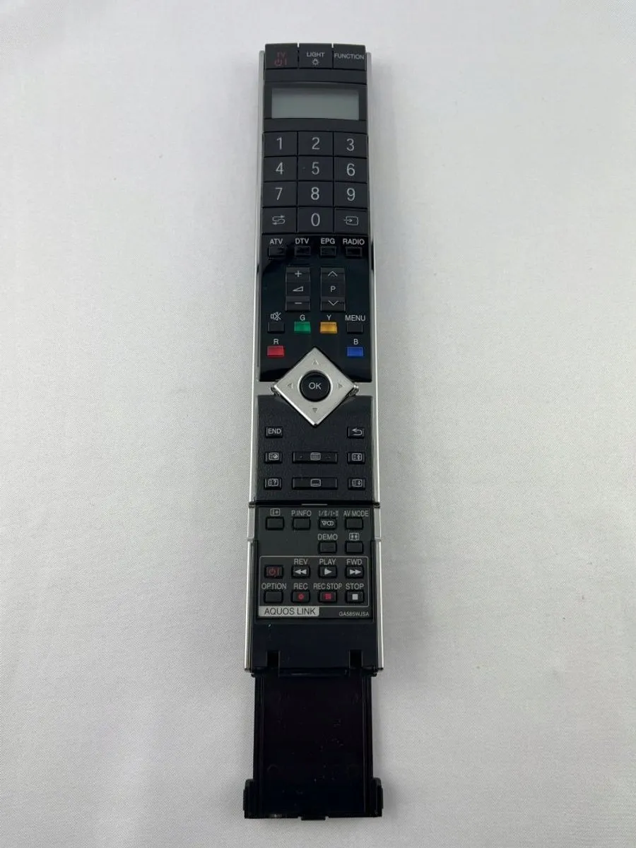 Sharp GA585WJSA TV Afstandsbediening - Zilver/Zwart