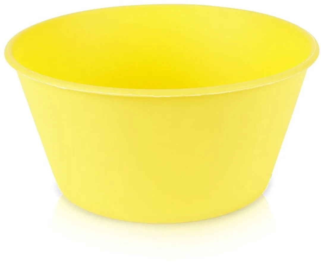 Excellent Houseware Plastic Schalen 12,5cm - 400ml - 6 Stuks