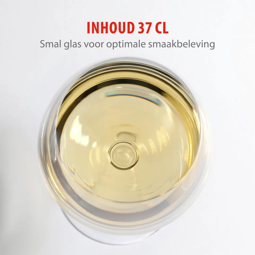 Alpina Wijnglazen Witte Wijn 37cl - 6 Stuks - Transparant - afbeelding 6 van 6