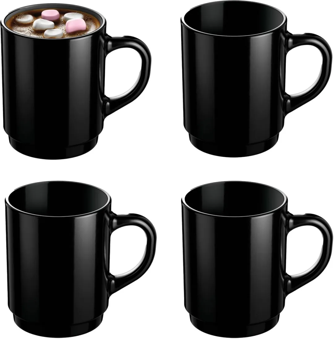 Luminarc Lagos Koffiemok - Zwart - 250ml
