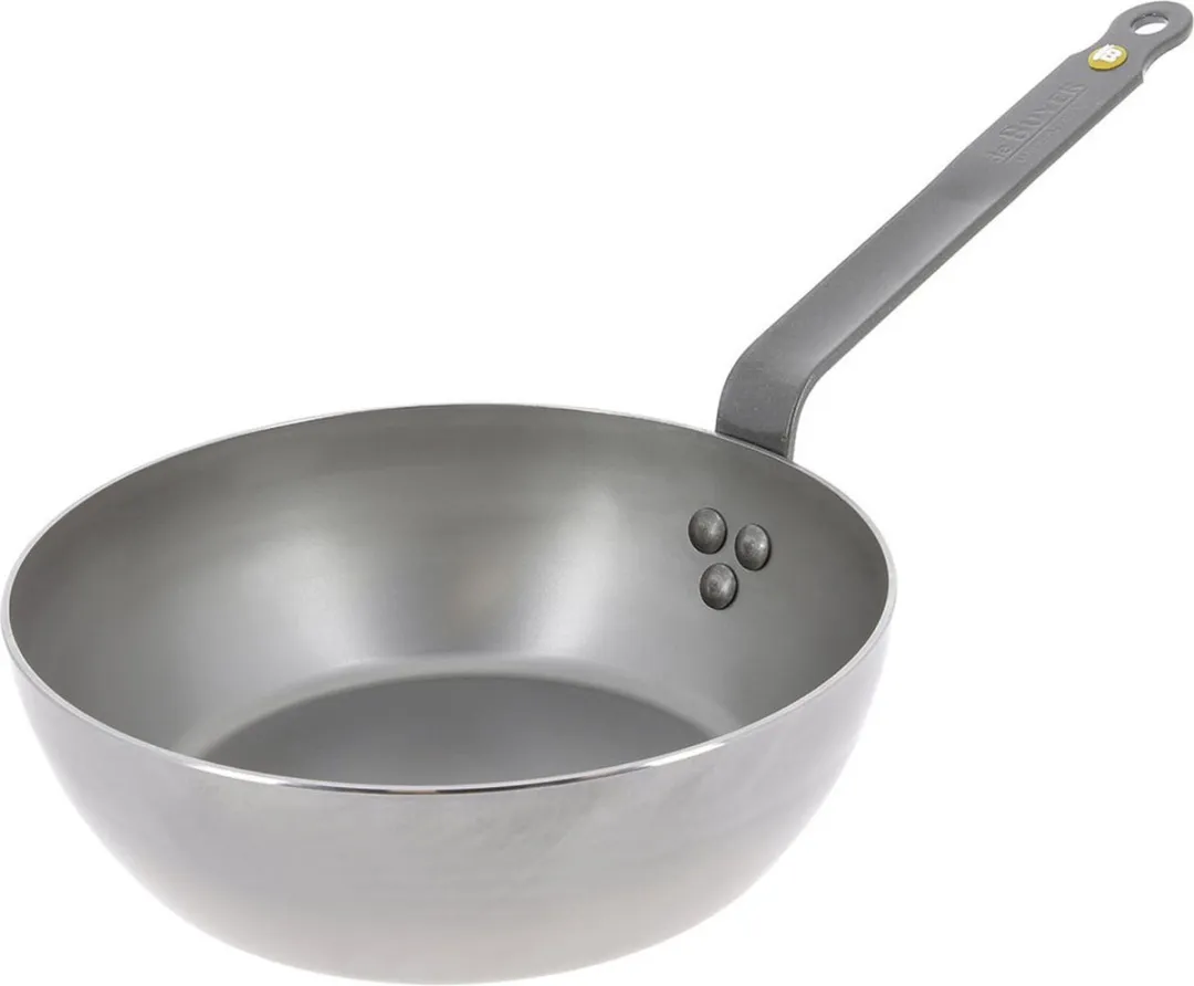 DeBuyer Mineral B Hapjespan 24cm - Plaatstaal
