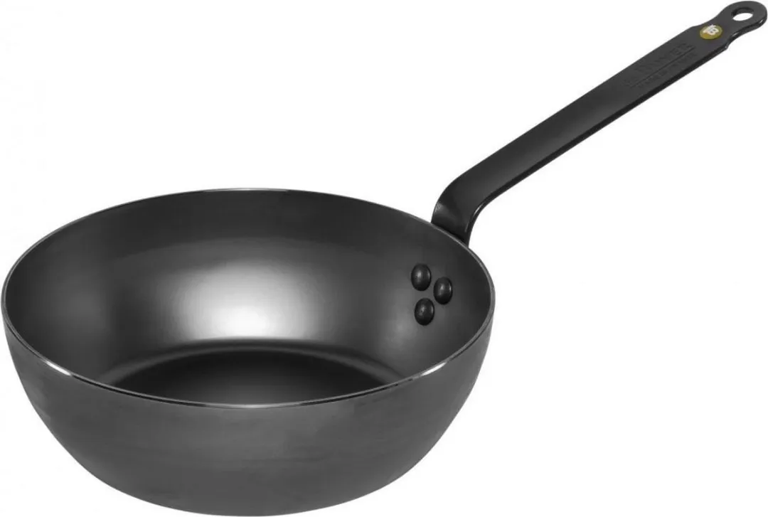DeBuyer Mineral B Hapjespan 24cm - Plaatstaal