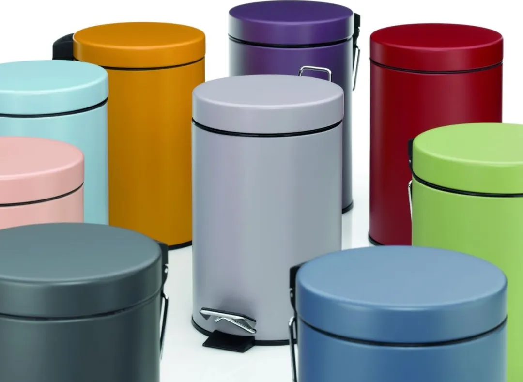 Kela Monaco Pedaal Afvalemmer 3L - Pastelblauw