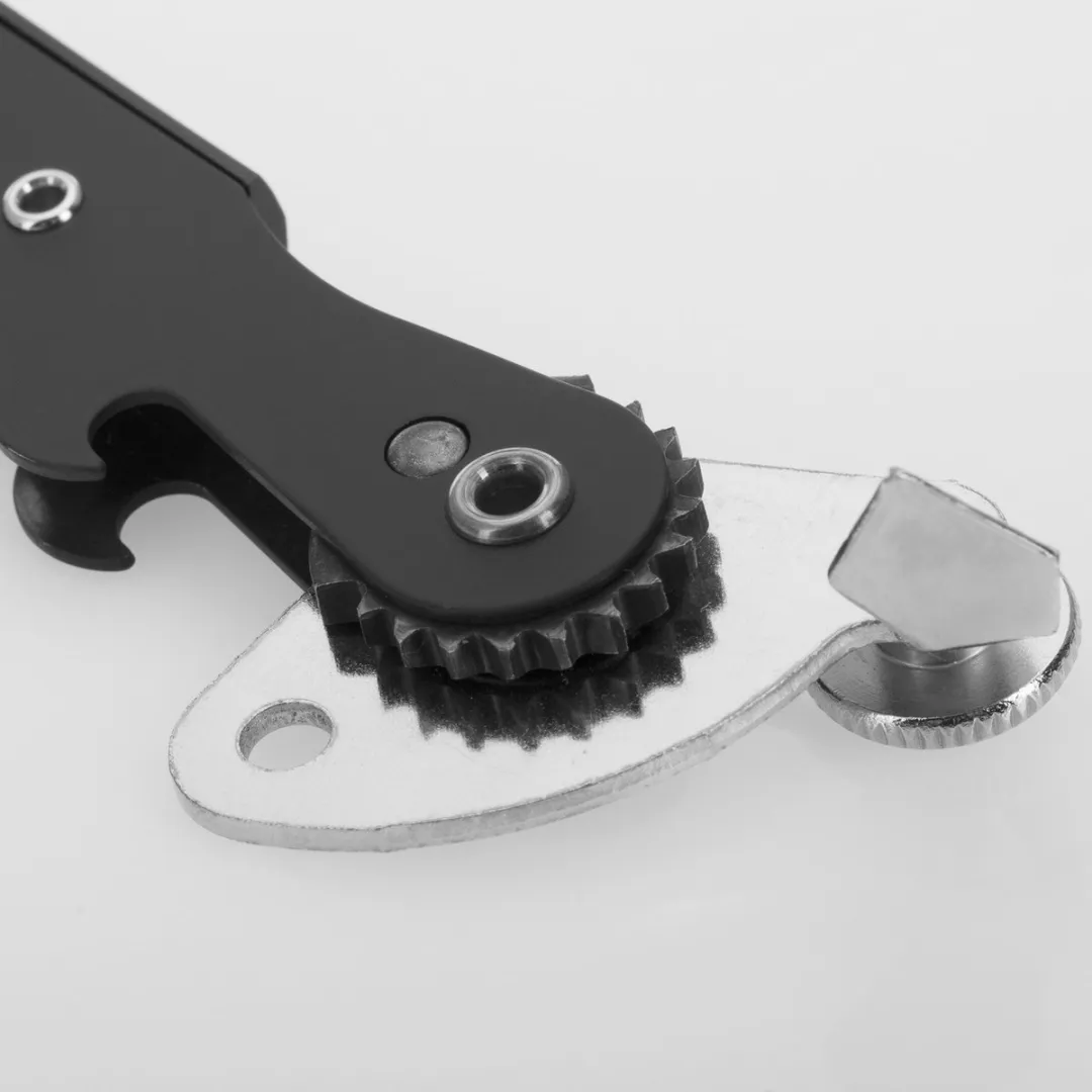 Westmark Blikopener Columbus 16,2cm - Staal - Zwart