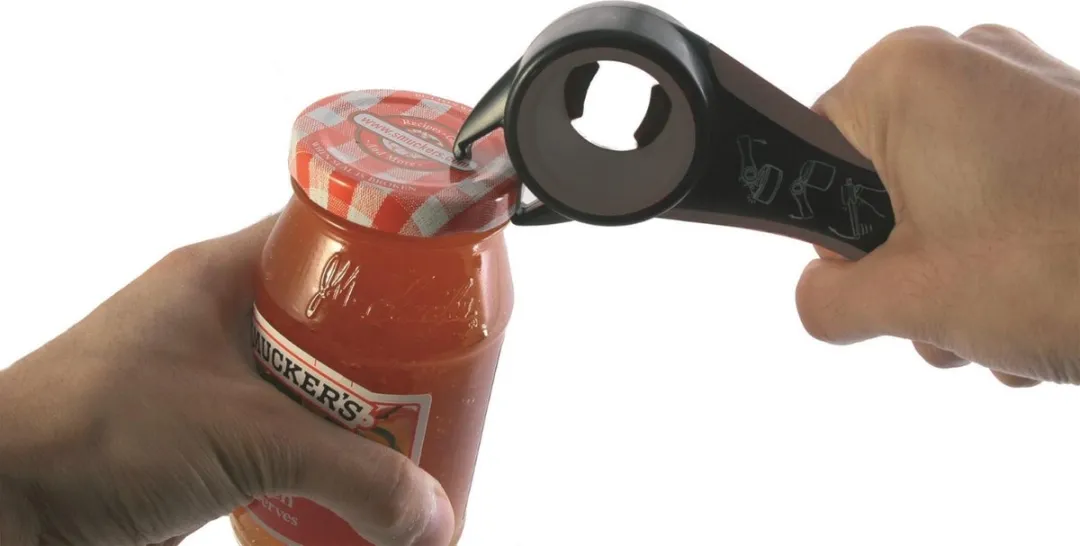 GEFU Aperto Multifunctionele 5-in-1 Opener - Zwart