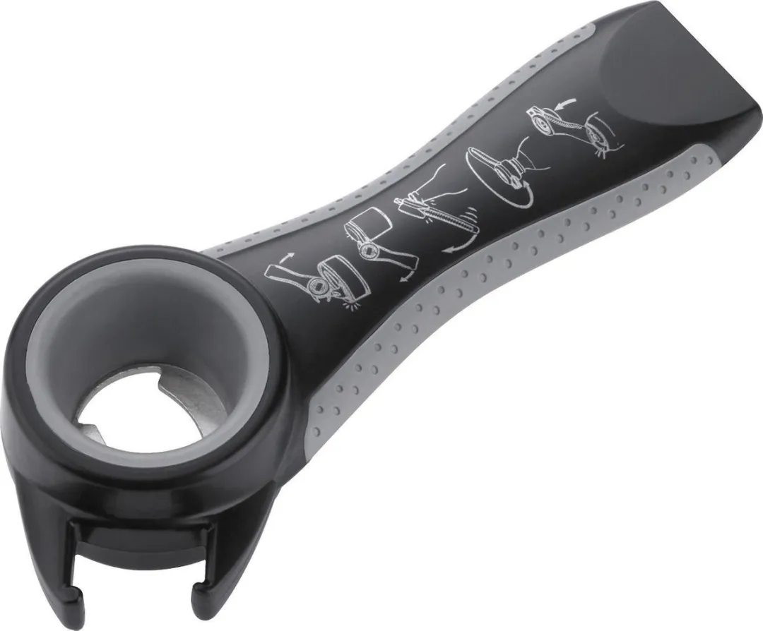 GEFU Aperto Multifunctionele 5-in-1 Opener - Zwart