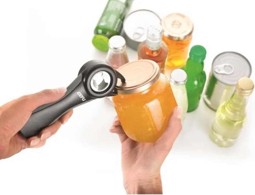GEFU Aperto Multifunctionele 5-in-1 Opener - Zwart